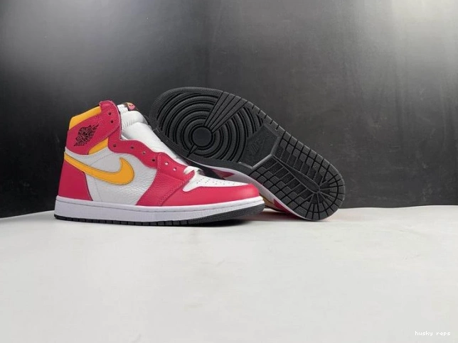 Rep Husky Fusion Air OGLight 1 Jordan Red High 555088-603 0714